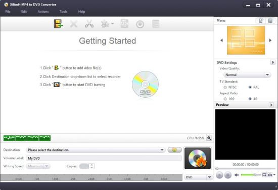 Xilisoft MP4 to DVD Converter 7.1.4.20230228 Multilingual