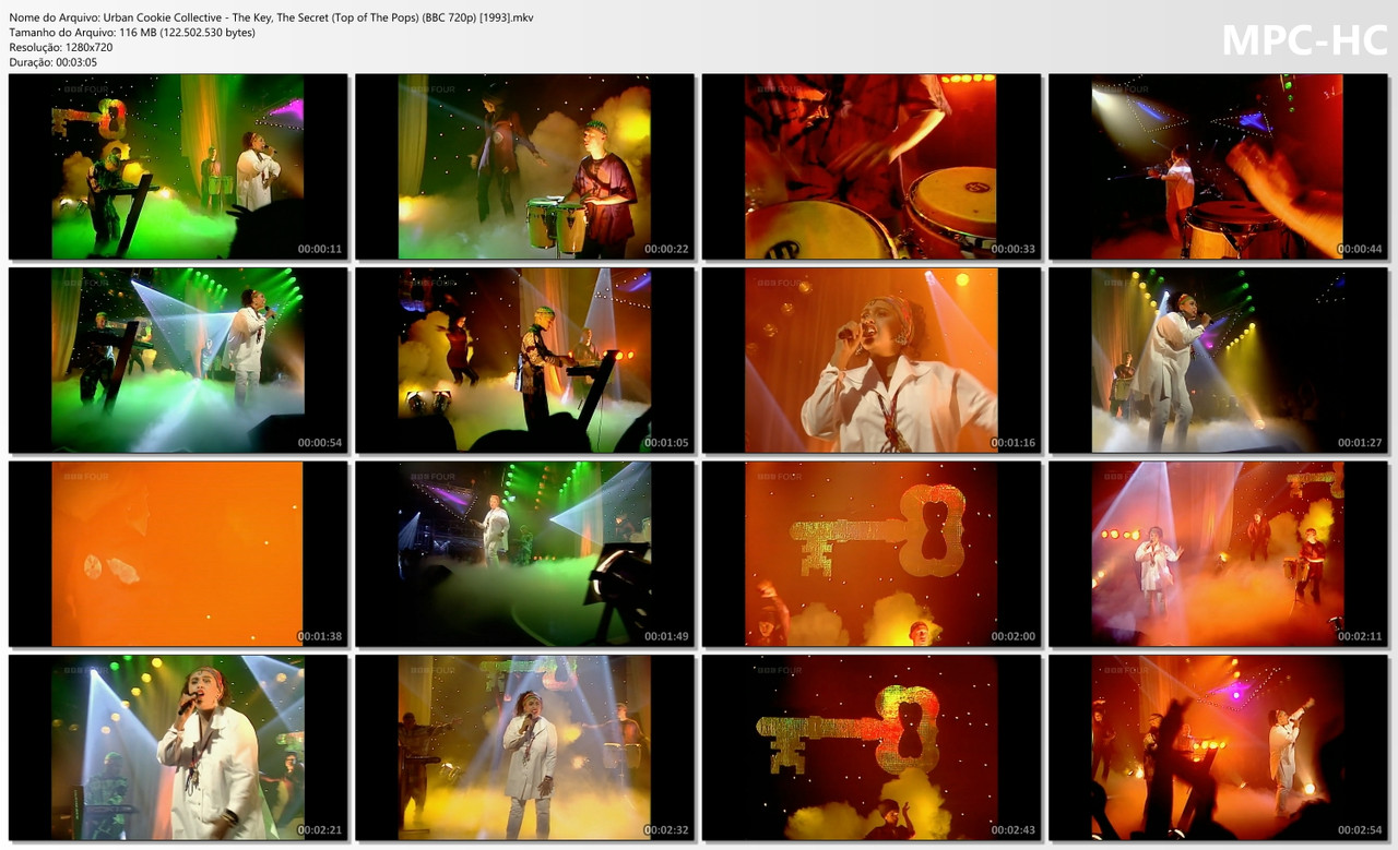 Urban Cookie Collective - The Key, The Secret (Top of The Pops) (BBC HD 720p) [22.07.1993]