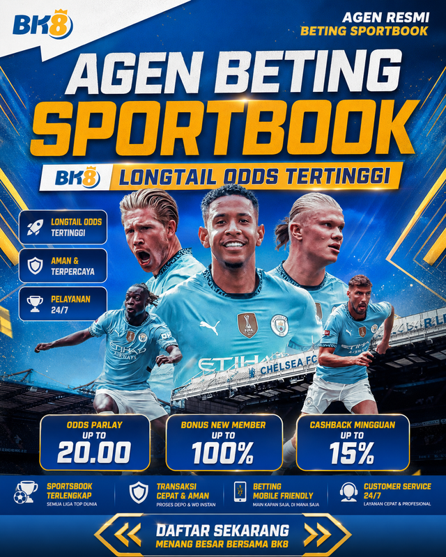 BK8: Situs Beting Bola Terbesar di Asia Tenggara & Odds Tertinggi Sepanjang 2026