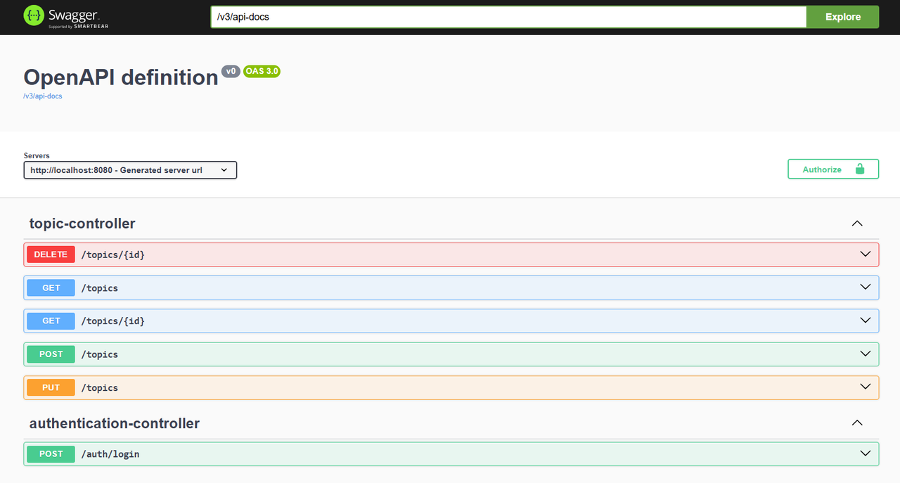 La documentación completa de la API está disponible en Swagger