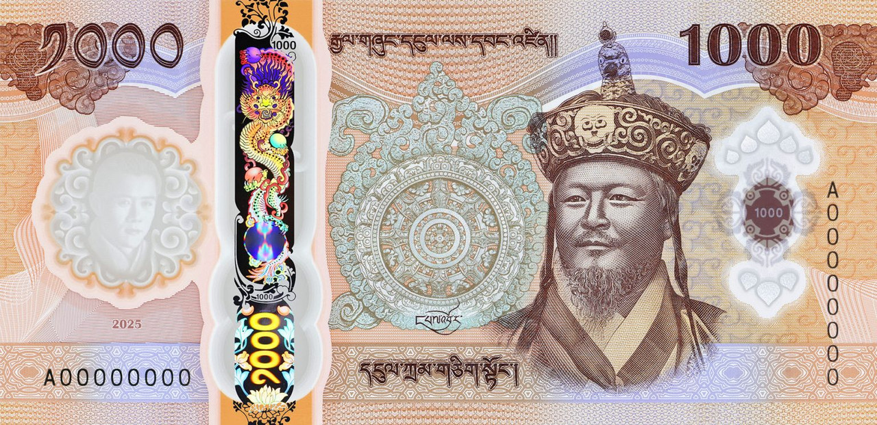 Bhutan 1000 A
