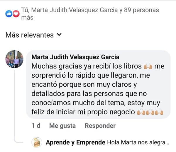 Comentario Amigo