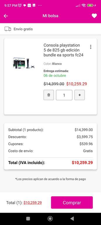 Liverpool: Consola Playstation 5 Bundle EA Aporta FC24 
