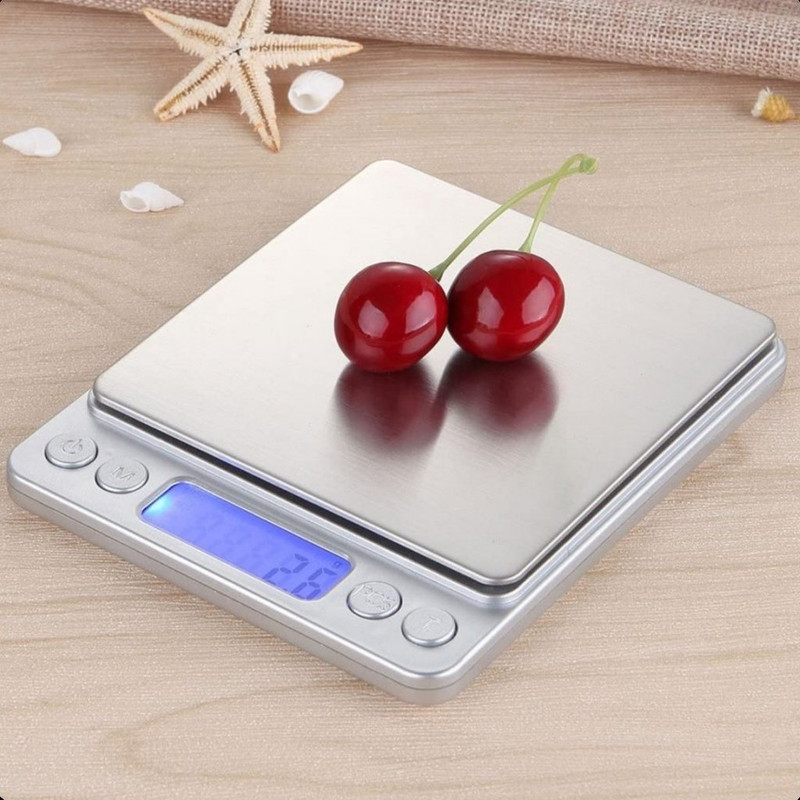 Balança Digital Mini De Alta Precisão 0,01g-2kg Profissional