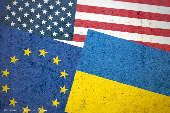 ES baiminasi, kad JAV visiškai nutrauks paramą Ukrainai
