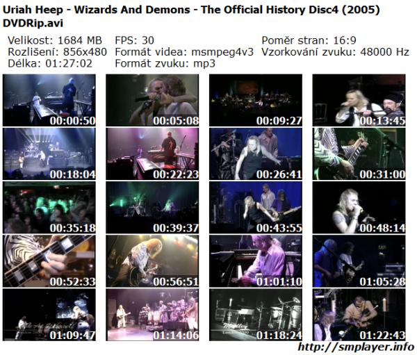 Uriah Heep - Wizards And Demons- The Official History (2005)