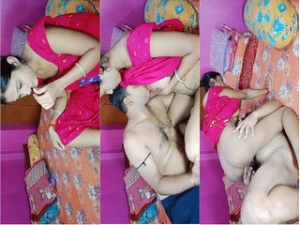 bfbluefilm Desi Boudi Blowjob and Fucking Part 1