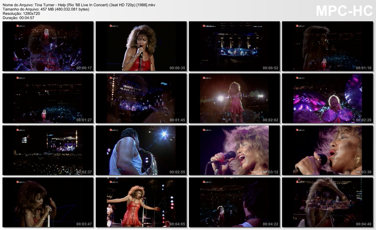 Tina Turner - Help (Rio '88 Live In Concert) (HDTV.Galexanders - HDMania) (HDTV 720p) [1988]
