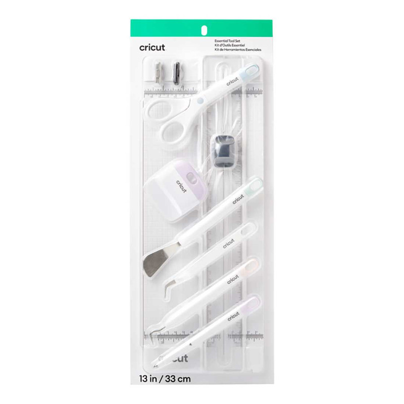 El set completo de 7 herramientas esenciales de Cricut.