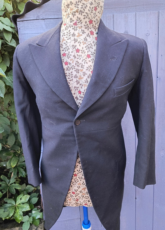 Black Long Coat - Adult 12