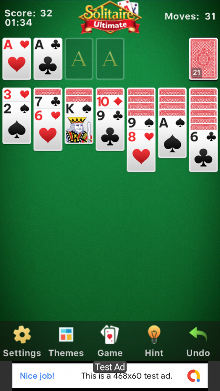 Solitaire Ultimate - Solitaire Game Android Studio Project with AdMob Ads + Ready to Publish - 3