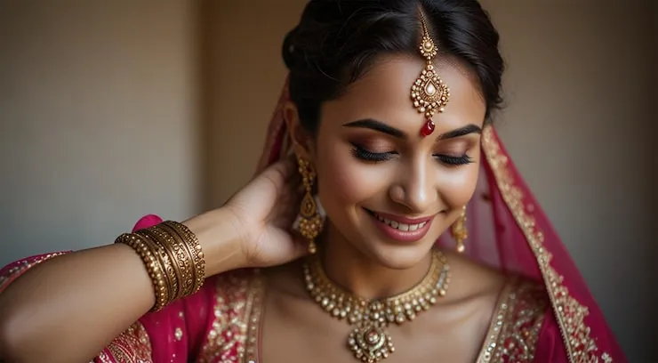 Wedding Guest Makeup Look Indian