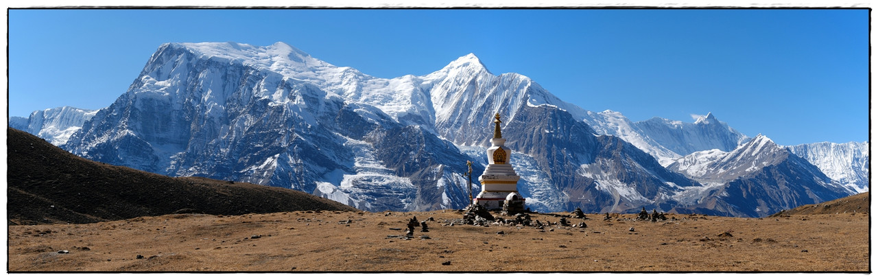 Trekking en Nepal: Annapurna Circuit y Mardi Himal - Blogs de Nepal - AC día 5: Ice Lake (4636 m) i/v desde Bhraka (3500 m) (8)