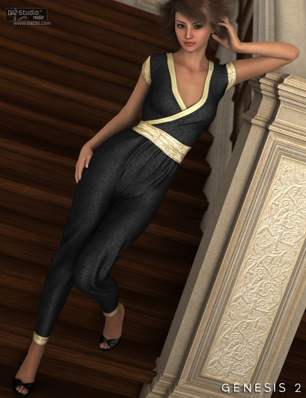 ashleigh jumpsuit for genesis 2 females