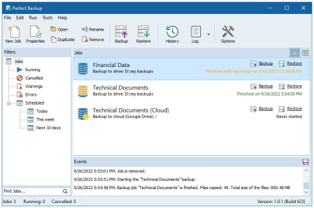 Perfect Backup 1.7 Perfect Backup 1.7