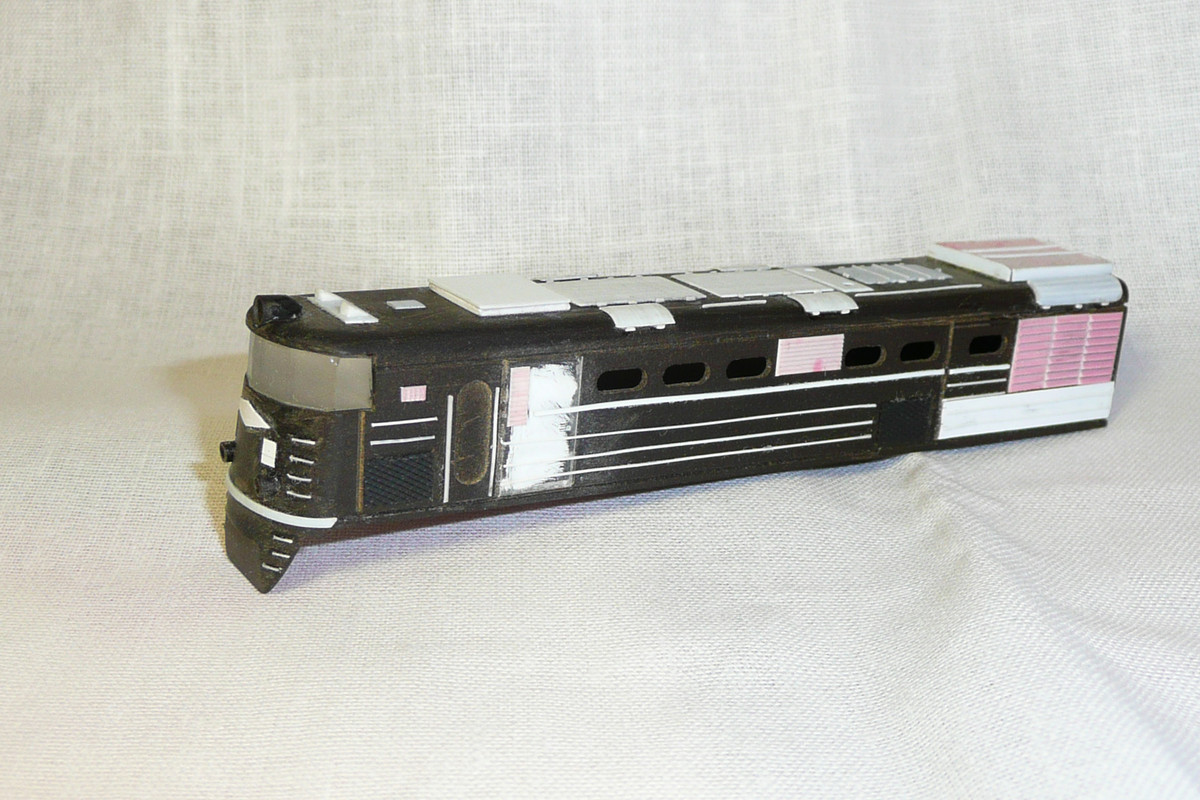 Корпус тепловоза ТЭ3-01