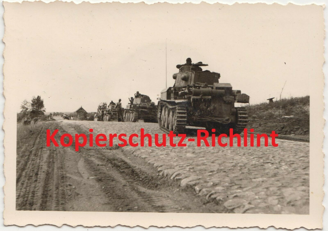 Wehrmacht Rußland Panzer P-38(t) Turmnummer Vormarsch ČKD-Praga