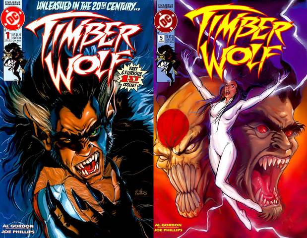 Timber Wolf #1-5 (1992-1993) Complete