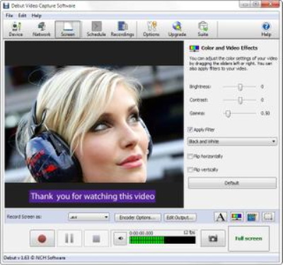 NCH Debut Video Capture Software Pro 5.40 Beta