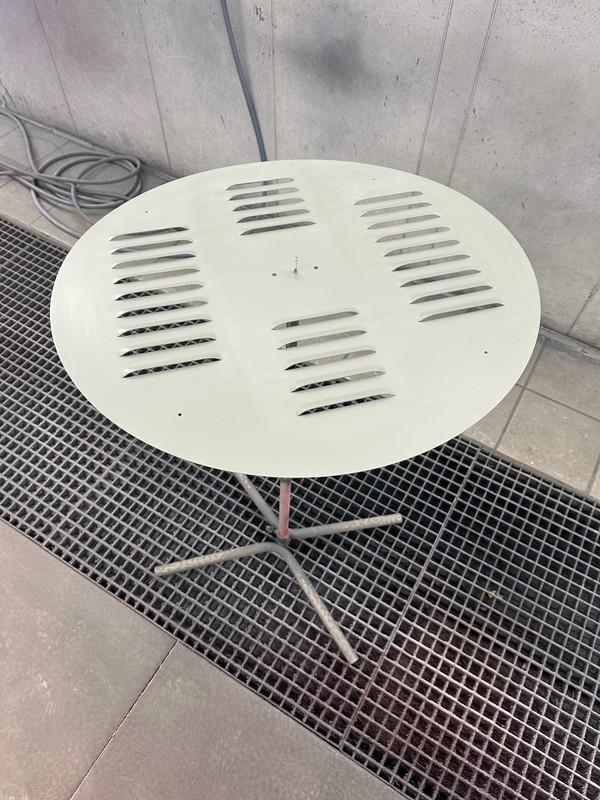 Après peinture disque