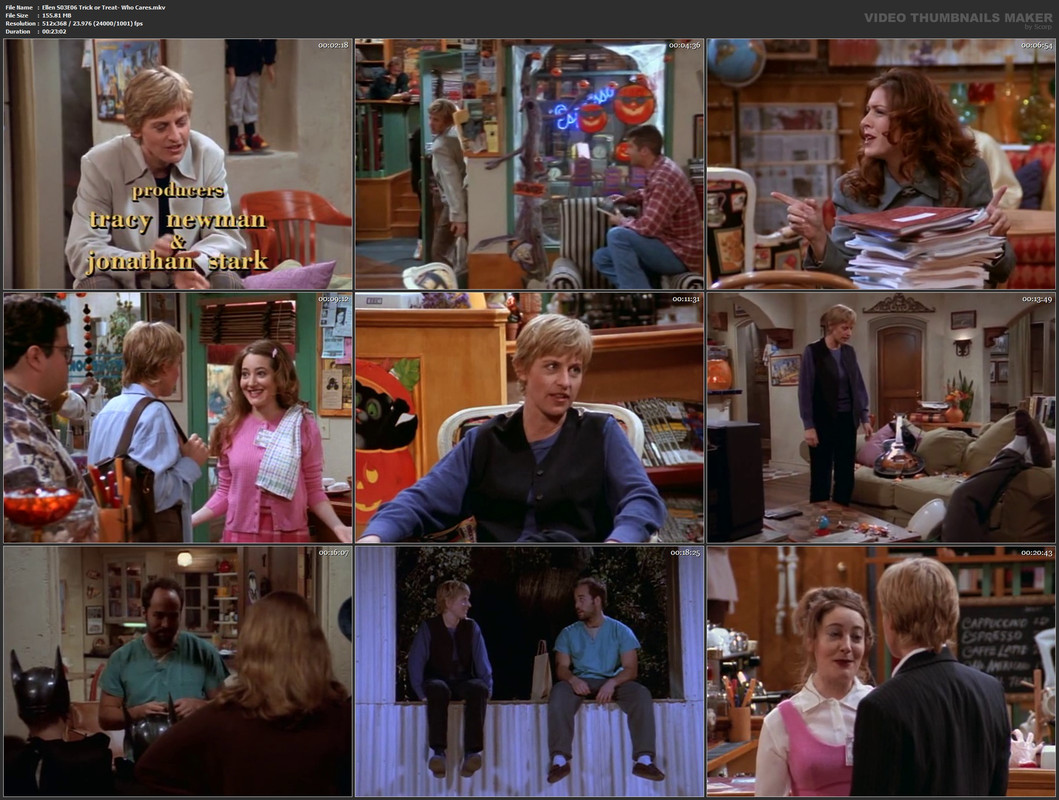 Ellen S03E06 Trick or Treat- Who Cares.mkv