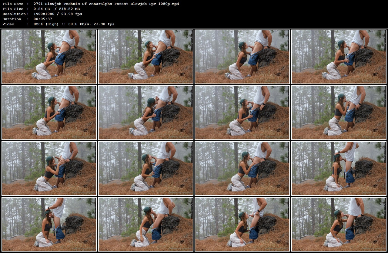2791 Blowjob Technic Of Annaralphs Forest Blowjob Ppv 1080p mp4