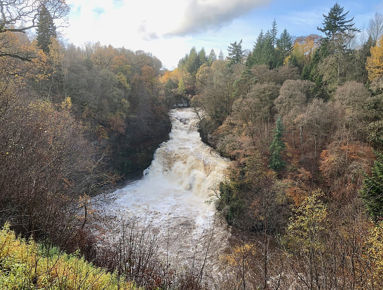 River Clyde - UK river flowing through Scotland