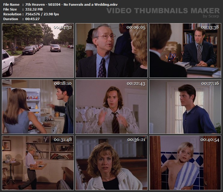 7th Heaven - S01E04 - No Funerals and a Wedding.mkv