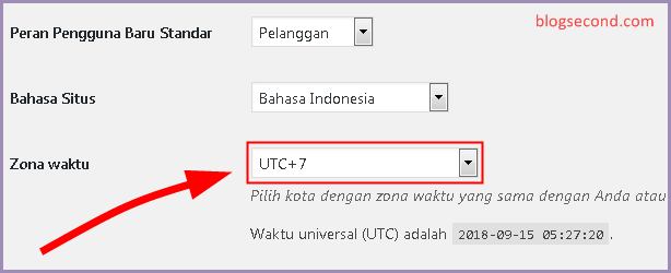 Mengatur Tanggal dan Waktu di WordPress