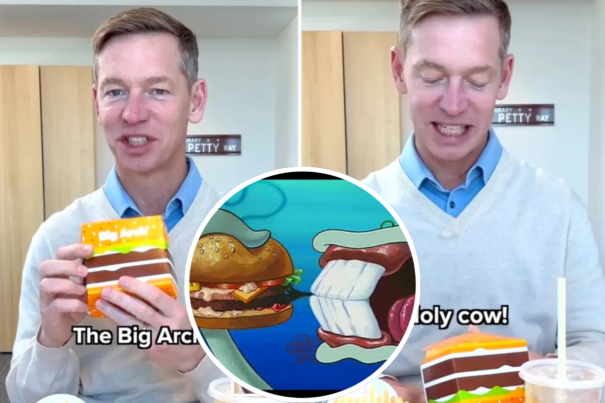 The 20 Most Hilarious Reactions After Video Of McDonald's CEO Tasting Burger Went Viral In The Worst Way