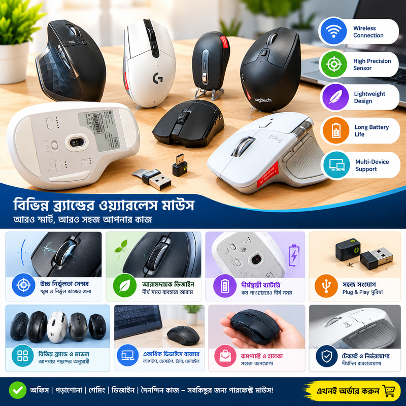 ওয়্যারলেস মাউস