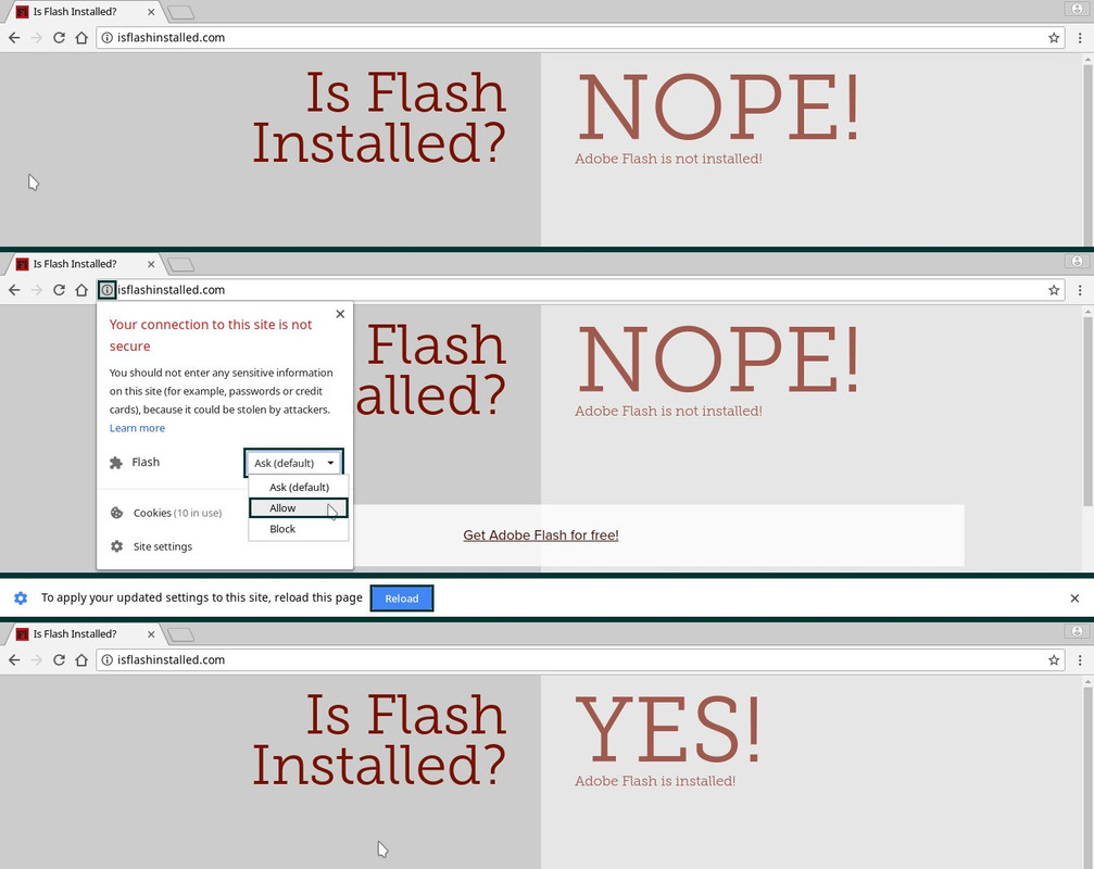 chromium-flash-tip