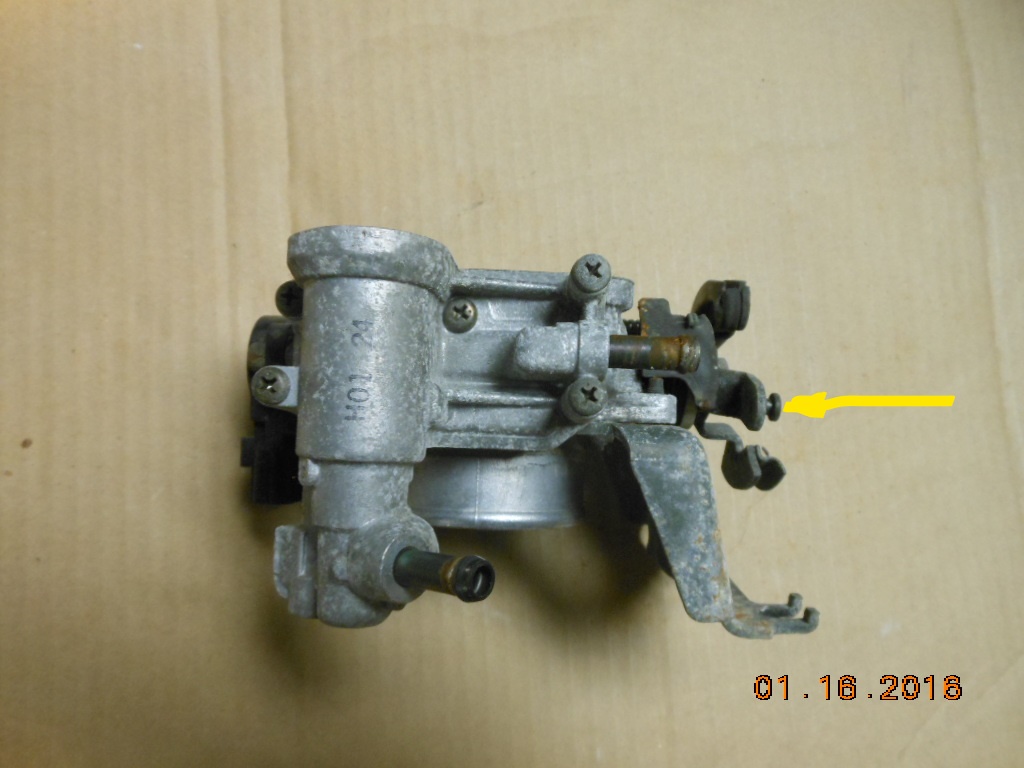 Inked 96 Tracker auto trans throttle body bellcrank_LI