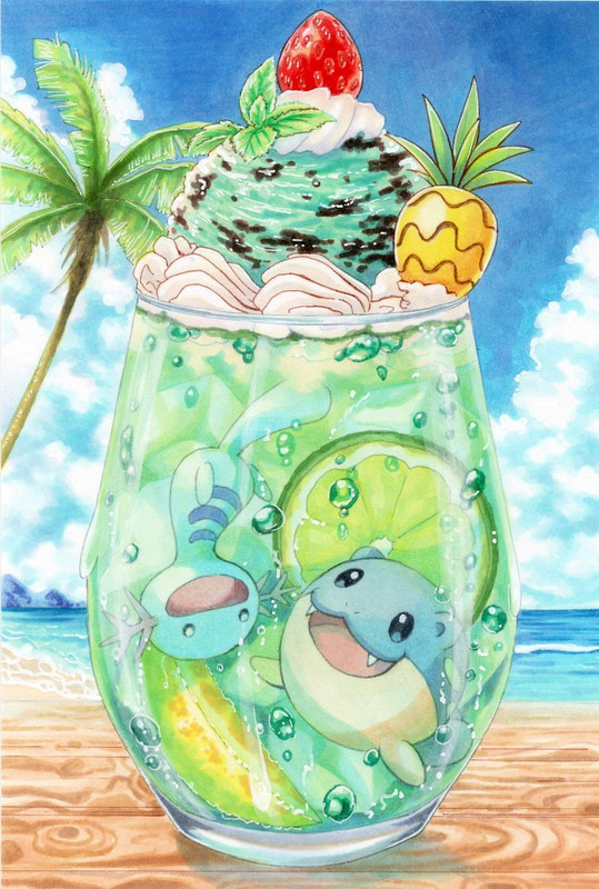 wooper-and-spheal-pokemon-drawn-by-yuka-