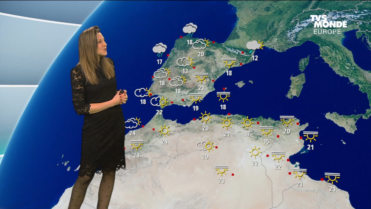 12.27 - 17.25.00 - Météo TV5 FBS. Bulletin météorologique.ts_snapshot_09.37.414
