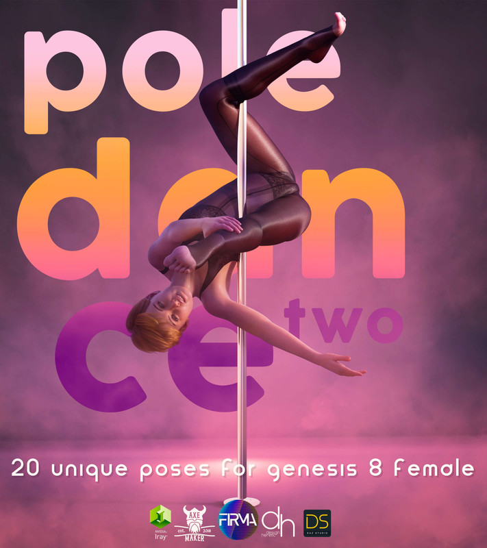 Pole Dance 2 – Pose Pack