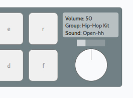 Drum Machine React App Preview