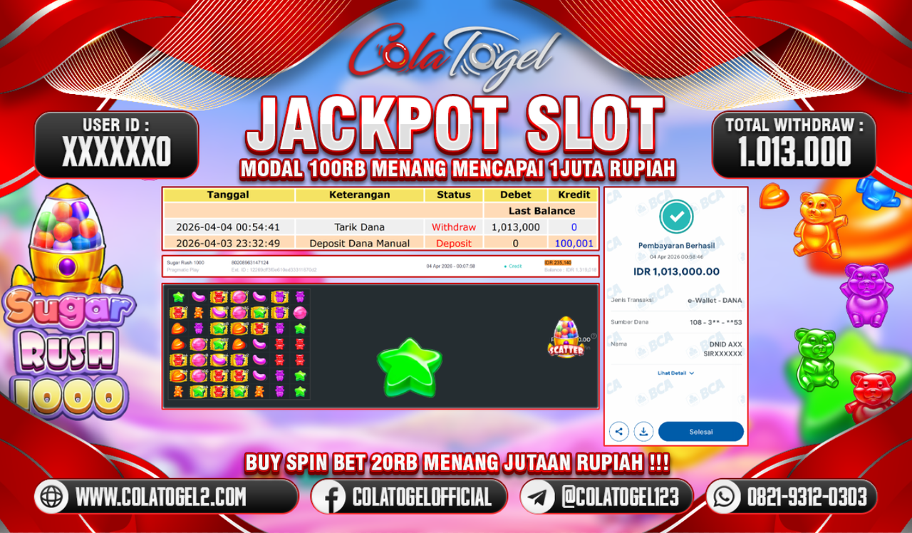 JACKPOT SLOT GACORR!!