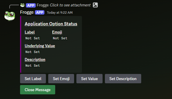 Empty Select Option