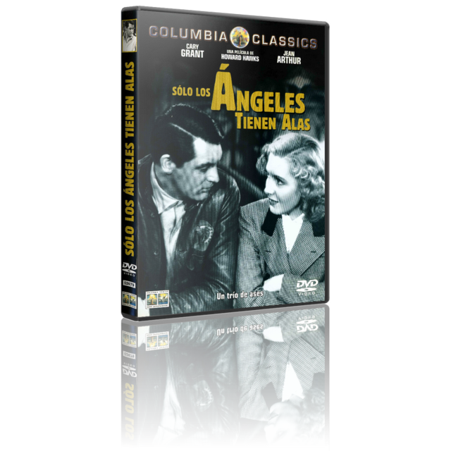 Portada - Sólo los Ángeles Tienen Alas [DVD9Full] [PAL] [Cast/Ing/Ale/It] [Sub:Varios] [1939] [Drama]
