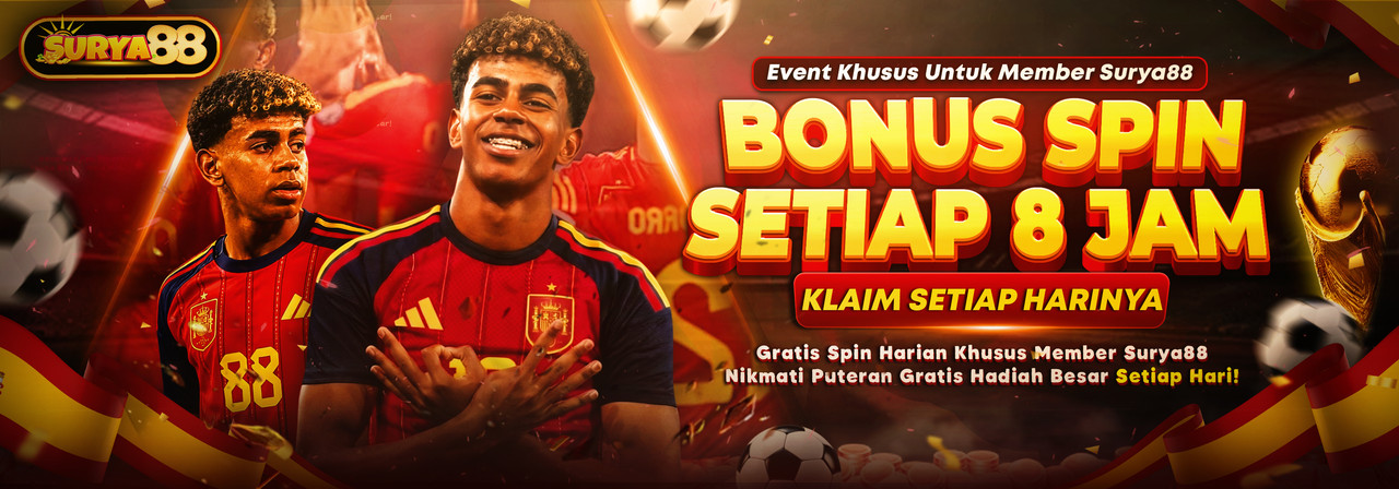 EVENT BONUS SPIN SURYA88