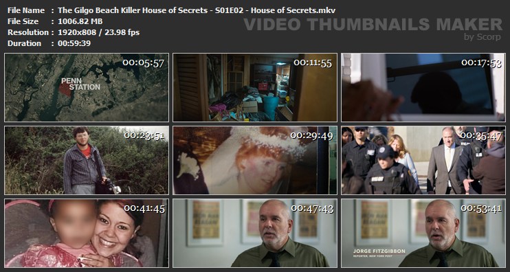 The Gilgo Beach Killer House of Secrets S01E02 House of Secrets mkv