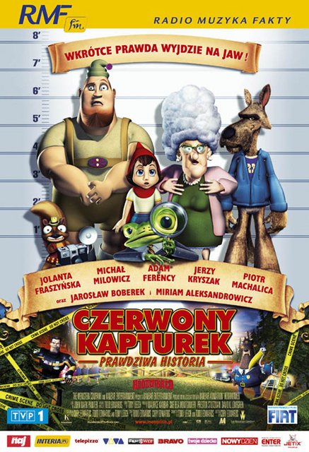 Czerwony Kapturek - Prawdziwa Historia / Hoodwinked! (2005) PLDUB.1080p.BluRay.Remux.AVC.DD.5.1-fHD / POLSKI DUBBING