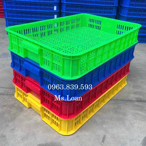 Toàn quốc - Khay nhựa cấp đông thực phẩm kho lạnh, rổ nhựa đựng sầu riêng / 0963.839.593 ms.loan Khay-dong-lanh-cao-10cm
