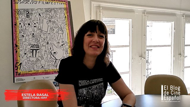 ENTREVISTA A ESTELA RASAL, DIRECTORA DEL FESTIVAL INTERNACIONAL DE CINE DE HUESCA