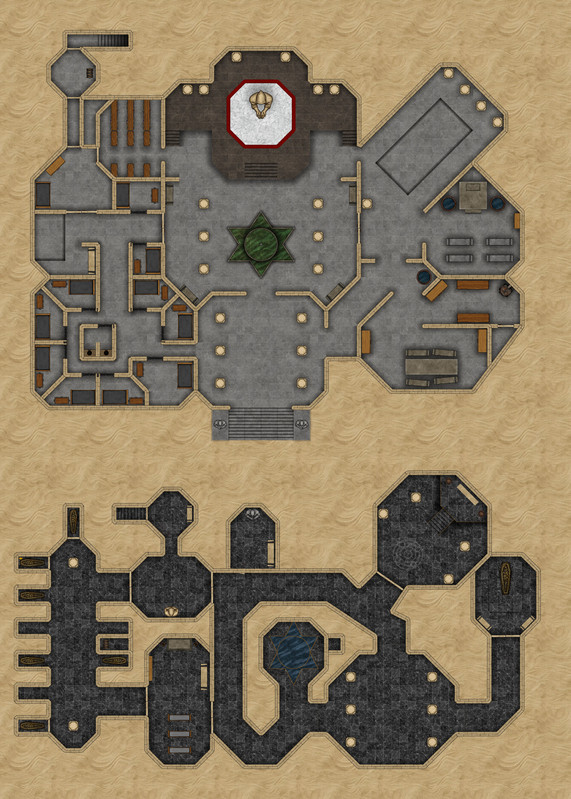 Erudite Eye 35x49 Ground nogrid lights
