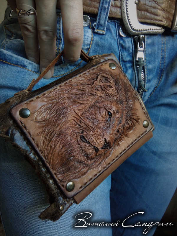 кошелек лев ханство10