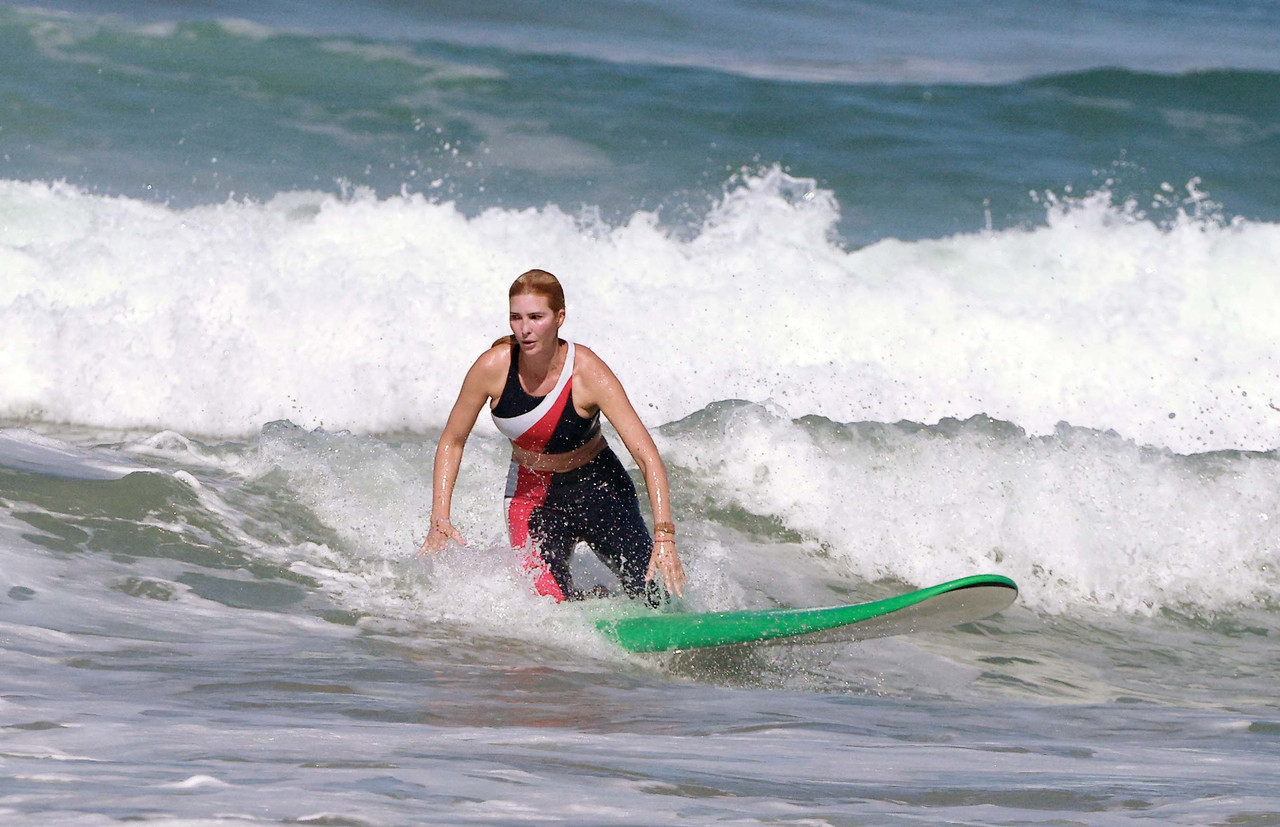 Ivanka Trump Surf Lesson Costa Rica9