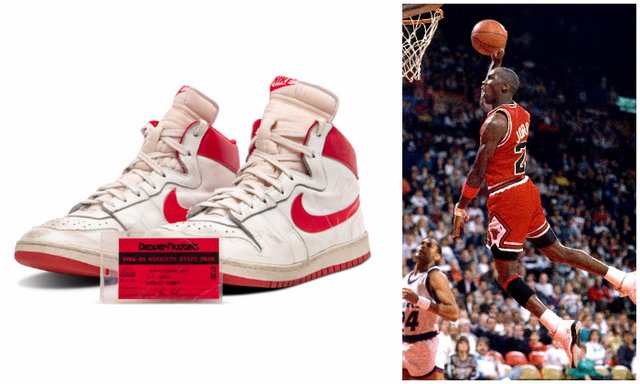 Primeras zapatillas Air de Michael Jordan salen a subasta en Sotheby's