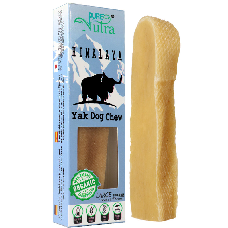 Organic Dog Treats Dog Chew Natural Himalayan Chew Yak Dog Chew For Medium &  Large Dogs  1 Piece 110g